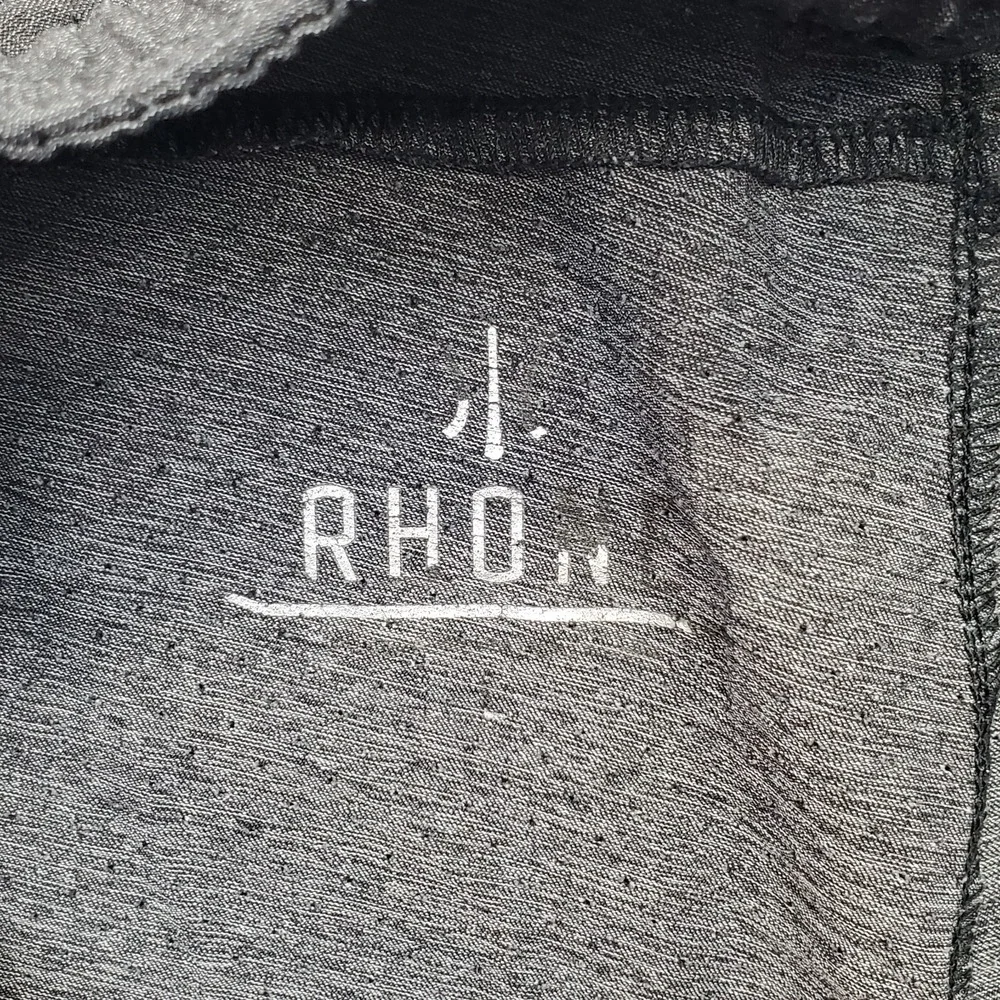Rhone Athletic Shorts‎ Mens Gray Nylon Stretch Unlined Gym Workout Elastic Waist